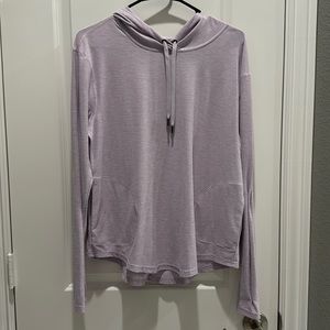 Lavender lightweight hoodie from Old Navy